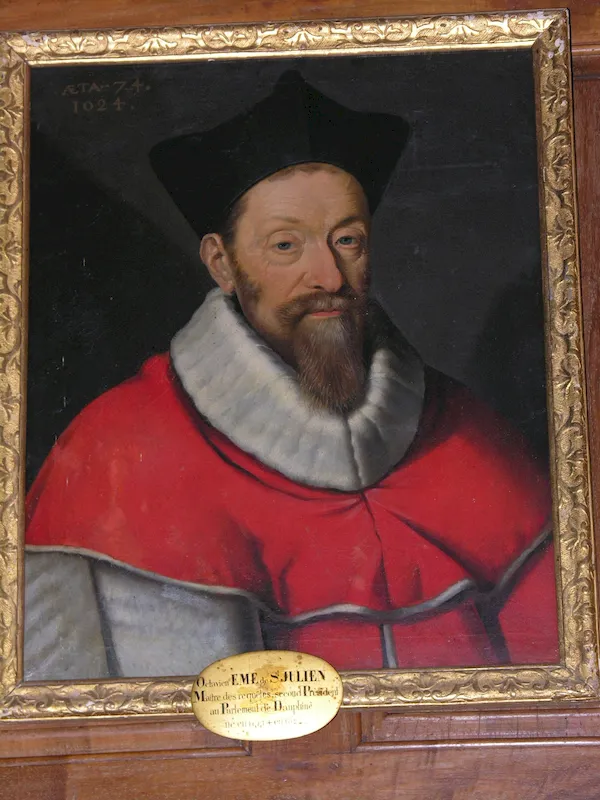 Octavien Émé de St Julien Président du parlement du Dauphiné seigneur du Touvet et de Barbarin  Octavien Émé de St Julien Président du parlement du Dauphiné seigneur du Touvet et de Barbarin